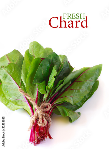 Photo: Fresh chard. Fresh chard.