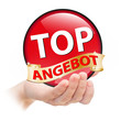 Hand - Plakette - Top Angebot