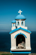 Blue white Church model, Santorini