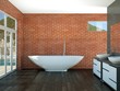 Wohndesign - modernes Badezimmer