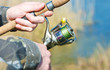 Fisherman hands