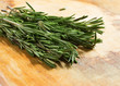 Fresh organic rosemary