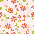 Vector: Flower pattern seamless background Flower pattern seamless background