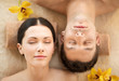 couple in spa