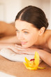 woman in spa