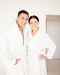 couple in spa