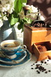 frisch gemahlener Kaffee