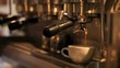 Making an espresso