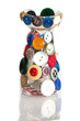 colored buttons