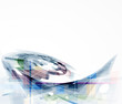 abstract futuristic internet high computer technology business b