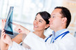 Doctor talking to a patient