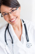 Portrait of a doctor smiling