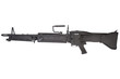 M60 machine gun isolated on white