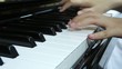 playing piano