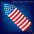 Happy Independence Day card in vector format.