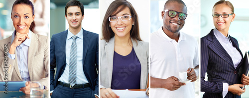 Photo: Elegant business people Elegant business people