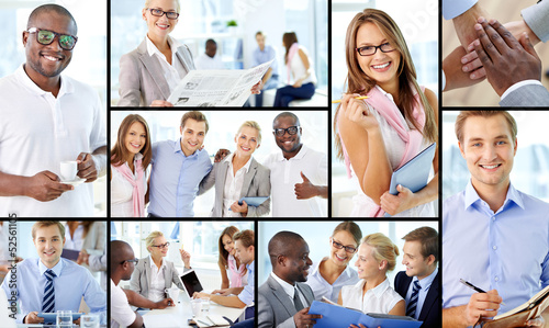 Photo: Young employees Young employees