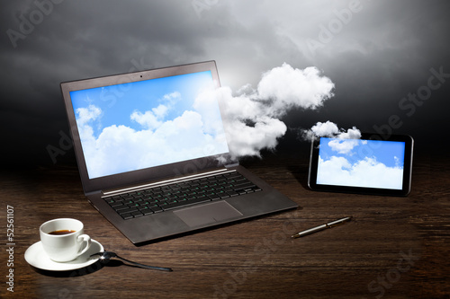 Photo: Business workplace Business workplace
