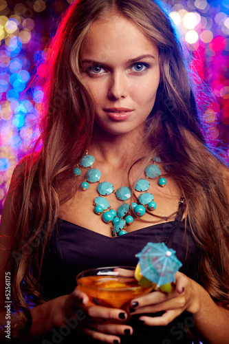 Photo: Girl at party Girl at party