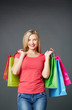 Photo: Shopper in isolation Shopper in isolation