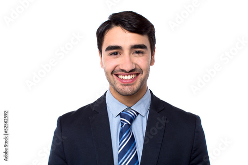 Photo: Smiling young successful businessman Smiling young successful businessman