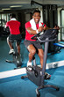 Athletic young man at the gym