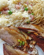 canard laqué et riz cantonais