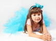 Photo: Smiling Little Girl Laying Smiling Little Girl Laying