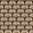 Grunge Metal Circles Background