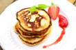 Photo: Pfannkuchen, Konfitüre Pfannkuchen, Konfitüre