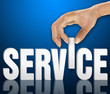 Illustration: Customer service concept Customer service concept