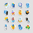 Icons for technology and interface