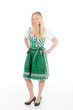Photo: junge frau im trachtenkleid junge frau im trachtenkleid