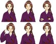 武士　表情