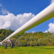 The high pressure pipeline