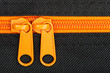 Close up shot of zipper