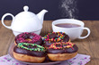 Traditonal american donuts