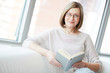 Photo: Woman with book Woman with book
