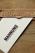 mahnung