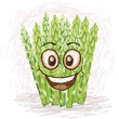 happy asparagus