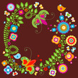 floral card