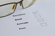 Rating acts like a report card