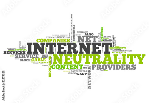 Illustration: Word Cloud "Internet Neutrality" Word Cloud "Internet Neutrality"