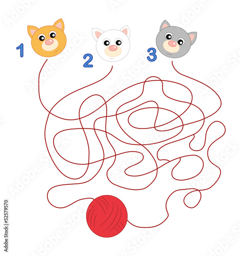 Illustration: gioco gatti gioco gatti