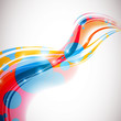 Vector Illustration of an Abstract Wave Design