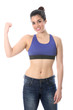 Photo: Model Released. Young Woman Exercising Model Released. Young Woman Exercising