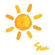 Vektor: Sun illustration Sun illustration