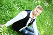Foto: attraktives männliches Model attraktives männliches Model