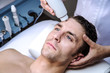 man in a beauty clinic