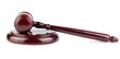 Brown wooden gavel